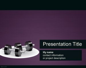 Fitness PowerPoint Template