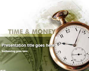 Template Time & Money PowerPoint