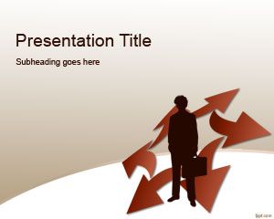 Rekabetçi Strateji PowerPoint Şablon