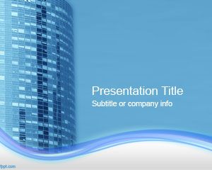 Template Office Building PowerPoint
