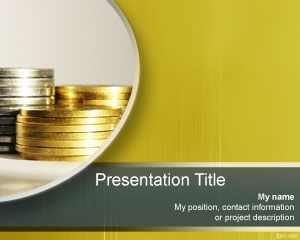 Template moedas PowerPoint