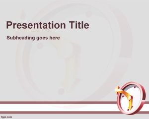Szablon Time Management Training PowerPoint