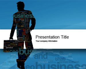 Template bisnis Cloud PowerPoint