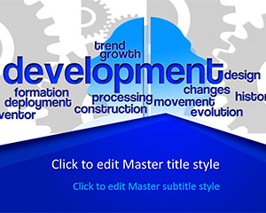 Free Development PowerPoint Template
