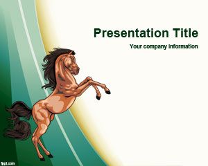 Wild Horse PowerPoint Template