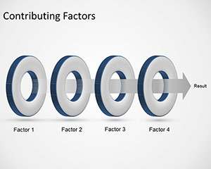 Contributing Factors Slide Design for PowerPoint