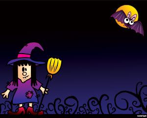 Trick Halloween Powerpoint-Vorlage