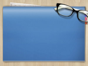 Un set de albastru Notepad imagini de fundal PPT
