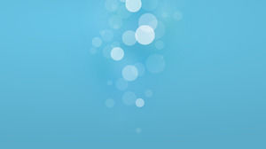 藍色簡單氣泡PPT背景圖像