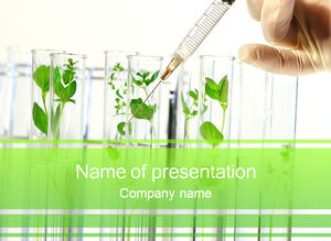 Bud test tube incubation test ppt template