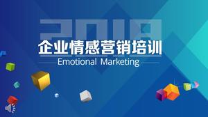 Întreprinderea de afaceri Emotional Marketing Curs de formare PPT Template
