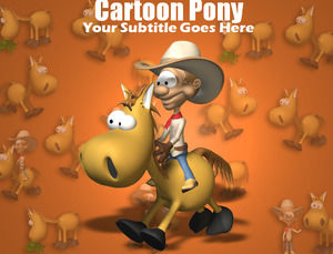 cartoon pony