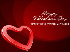 Crystal Love Background Romantic Tanabata Valentine's Day Slide Template Download