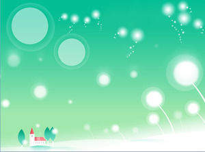 dandelion starlight abstract ppt background image powerpoint ppt backgroun