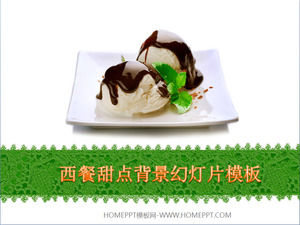Dessert fond dessert manger télécharger gastronomique modèle de diaporama