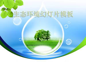 Eco - Umwelt Umweltschutz Diashow-Vorlage herunterladen