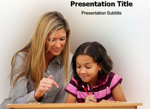 Elementary education counseling class ppt template
