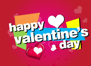 Excellente journée de la musique carte de voeux de la Saint-Valentin PPT animation Télécharger
