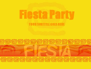 fiesta party powerpoint templates free download