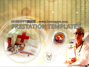 Foreign Medical Medicine PowerPoint Template Download