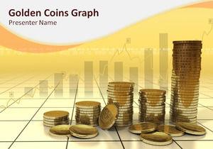 Golden coins slide