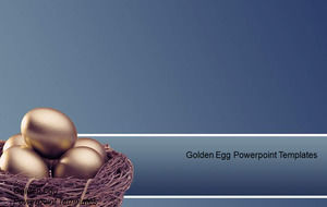 Golden Egg Modèles Powerpoint