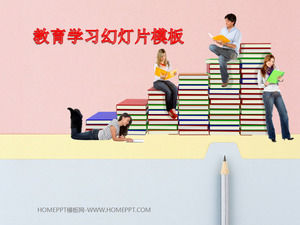 happy learning happy reading powerpoint template download powerpoint