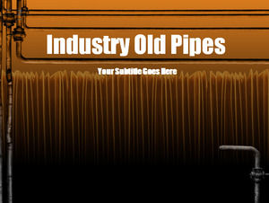 Industrial piping Powerpoint Templates