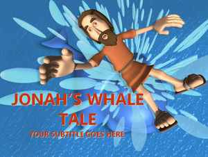 Jonah the Whale - religion PPT templates