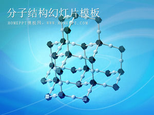 La structure moléculaire de l'arrière-plan du modèle de glissement chimique