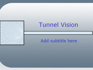 Rura tunelu Technologia PPT szablon