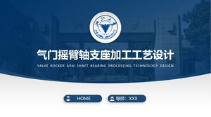 Praktische praktikable Zhejiang Universität Abschlussarbeit Verteidigung universelle PPT Vorlage
