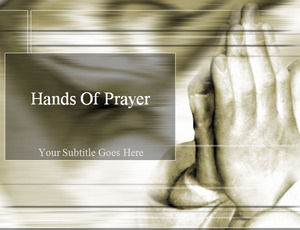 prier les mains