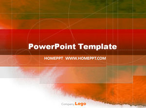 Red classic PPT template downloadRed classic PPT template download
