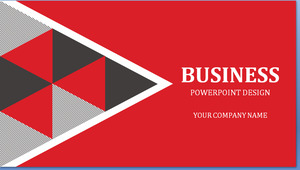 Red Flat Atmosphere Business PPT Templates