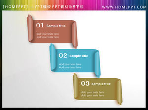 Reel background PowerPoint directory material for free download