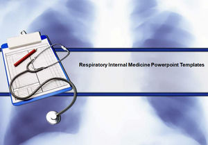Respiratory Internal Medicine Powerpoint Templates	   