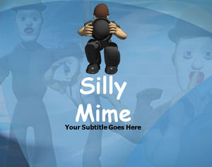 silly mime