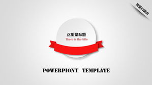 Simple abu-abu PPT Template Download
