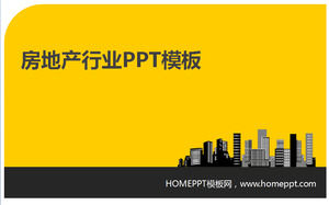 industri real estate sederhana PPT Template Download