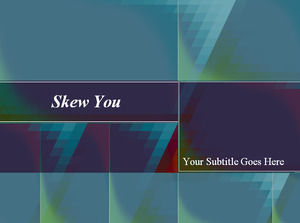 skew you Powerpoint Templates