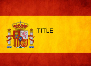 PowerPointのスペイン国旗