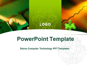 Stereo Computer Technology PPT Templates