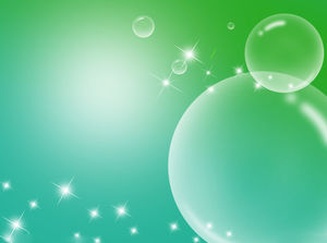 Прозрачные пузыри звездной трава воды РРТА фоновое изображение