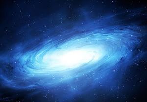 Zwei kosmische Galaxie PPT Hintergrundbilder