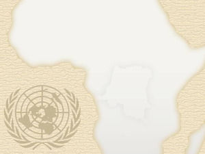 united nations organization and africa powerpoint template