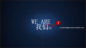 We are young PPT animation download