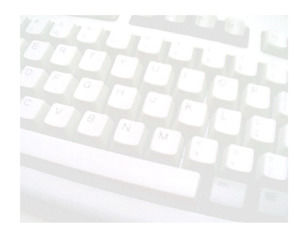 Белый фон клавиатуры