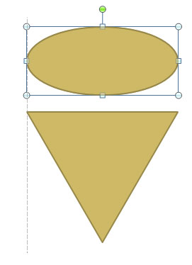 Rysunek 3D stożek w programie PowerPoint