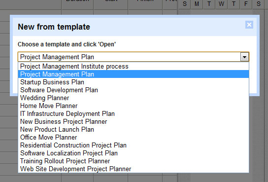 gantt proje ppt şablonu